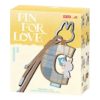 Labubu-nål för kärleksbrevhänge med förseglat fodral (A-M) (1 blindask)