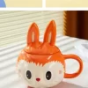 LABUBU Originals – Orange Profilerad Mugg
