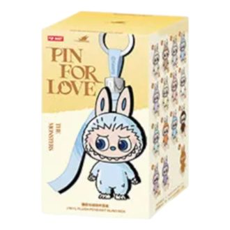 Labubu Pin for Love Plyschhänge Förseglat Etui (A-M) (1 Blind Ask)