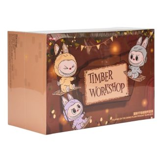Labubu The Monsters Timber Workshop Playing on the Swing Pendant Pop Land Exklusivt Förseglat Etui (6 Blindlådaes)