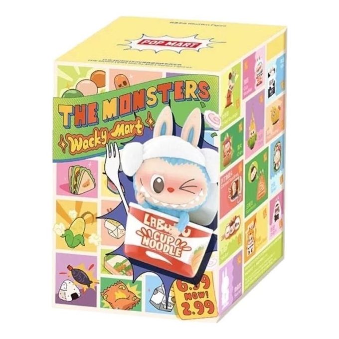 Labubu Wacky Mart Figur Förseglade Fodral (1 Blindlåda)