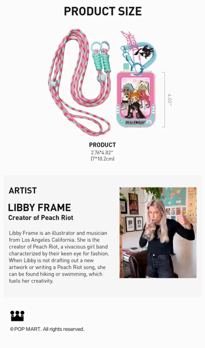 Lil Peach Riot: Laddar! Seriekorthållare