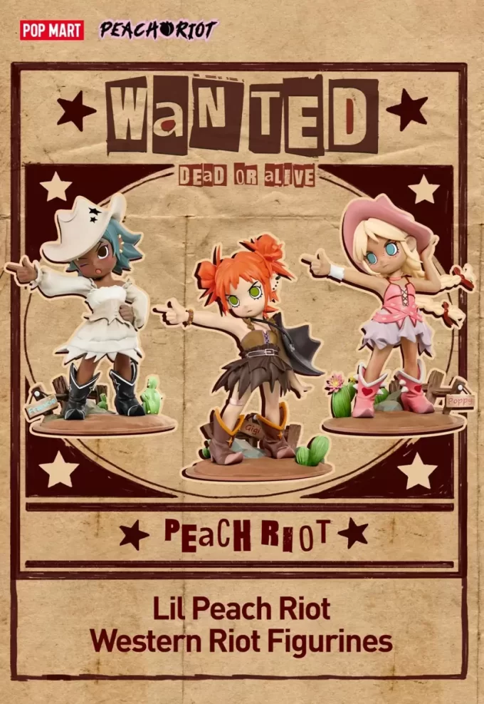 Lil Peach Riot Western Riot-figurer