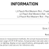 Lil Peach Riot Western Riot-figurer