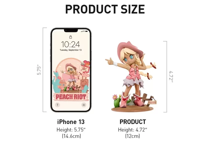 Lil Peach Riot Western Riot-figurer