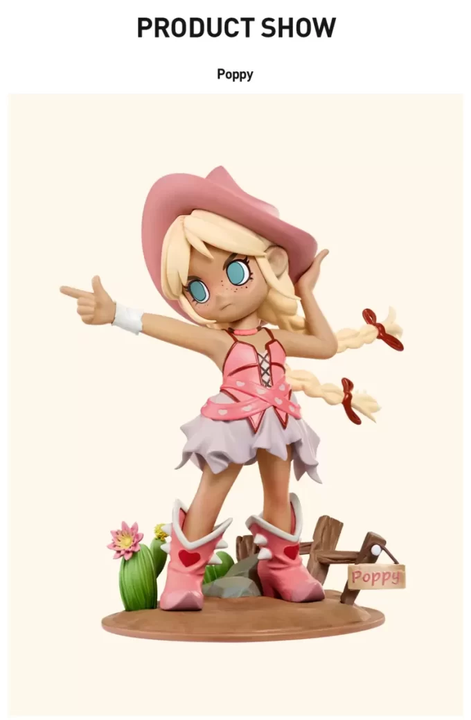 Lil Peach Riot Western Riot-figurer