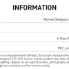 Marvel Deadpool-seriens figurer Marvel Deadpool-seriens figurer