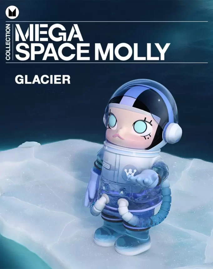 MEGA KOLLEKTION 1000% RYMDMOLLY Glacier