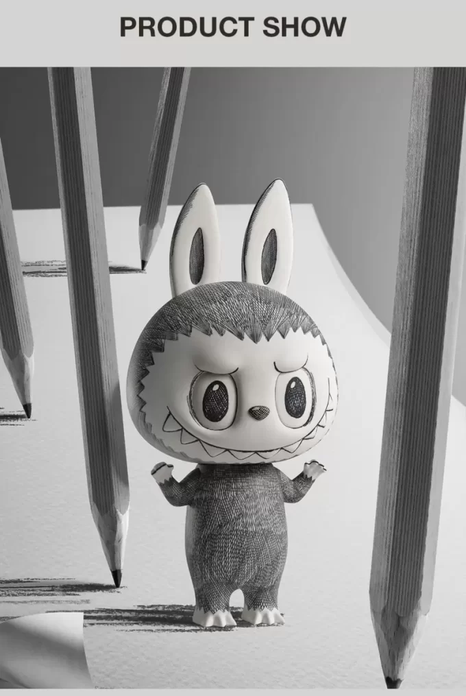 MEGA LABUBU 1000% Skiss