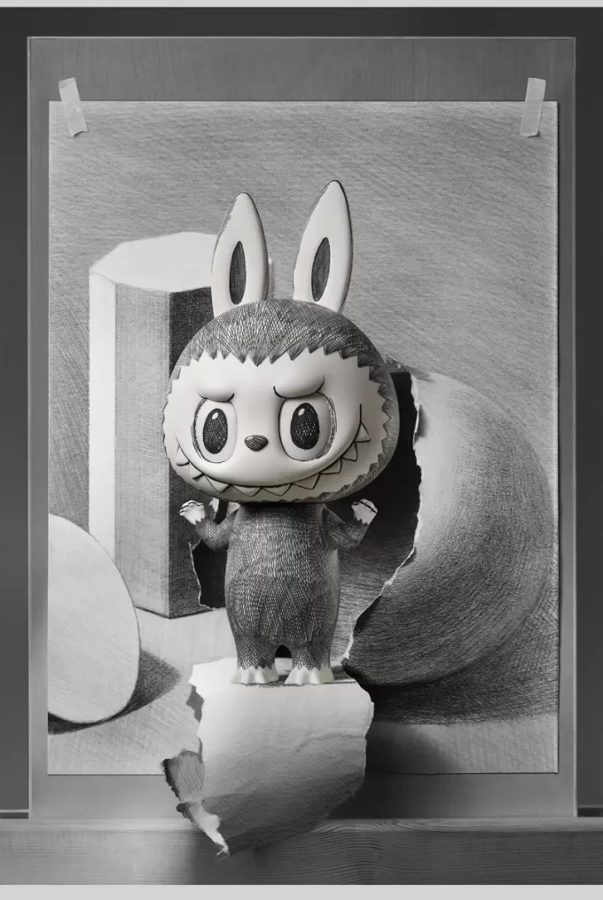 MEGA LABUBU 1000% Skiss