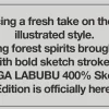 MEGA LABUBU 400% Skiss