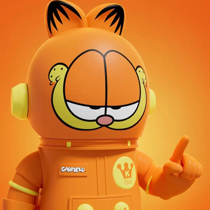 MEGA RYMDEN MOLLY 400% Garfield MEGA RYMDEN MOLLY 400% Garfield