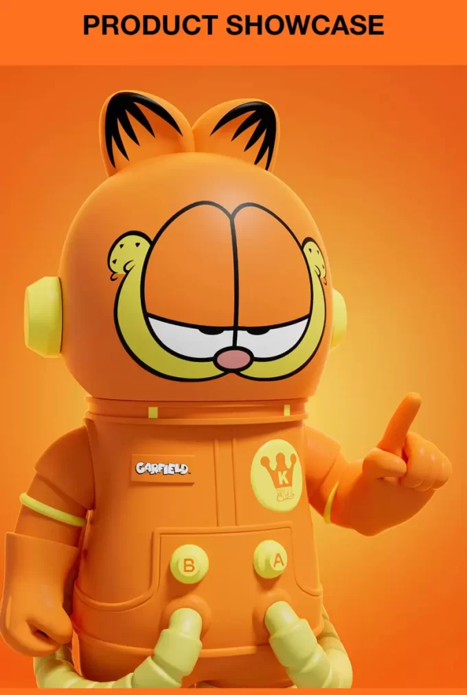 MEGA RYMDEN MOLLY 400% Garfield MEGA RYMDEN MOLLY 400% Garfield