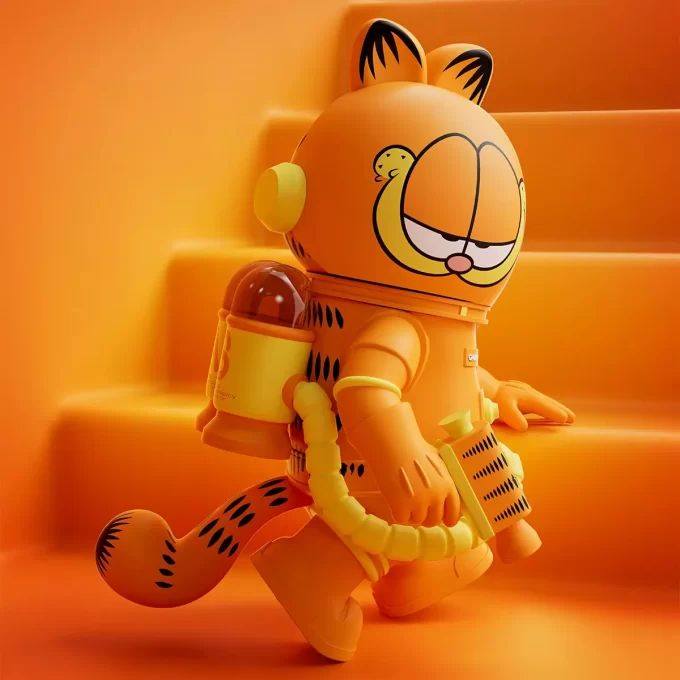 MEGA RYMDEN MOLLY 400% Garfield MEGA RYMDEN MOLLY 400% Garfield