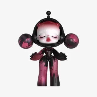 MEGA α SKULLPANDA 400% Röd Kristall