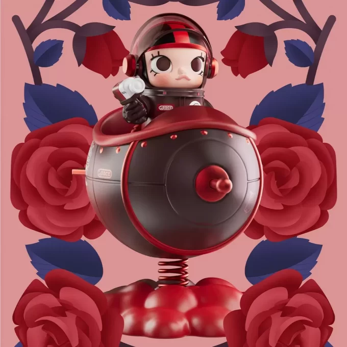 MEGA SPACE MOLLY 100% Blooming-serien – Ros
