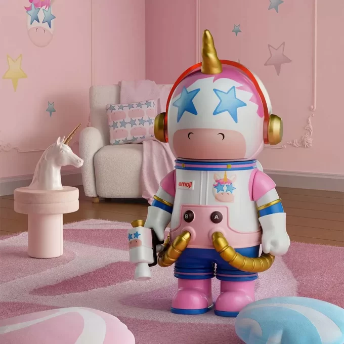 MEGA SPACE MOLLY 100% × Emoji™-serien