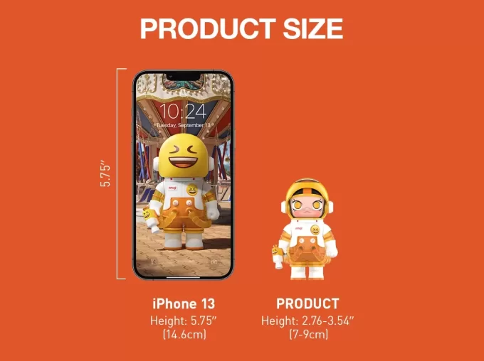 MEGA SPACE MOLLY 100% × Emoji™-serien