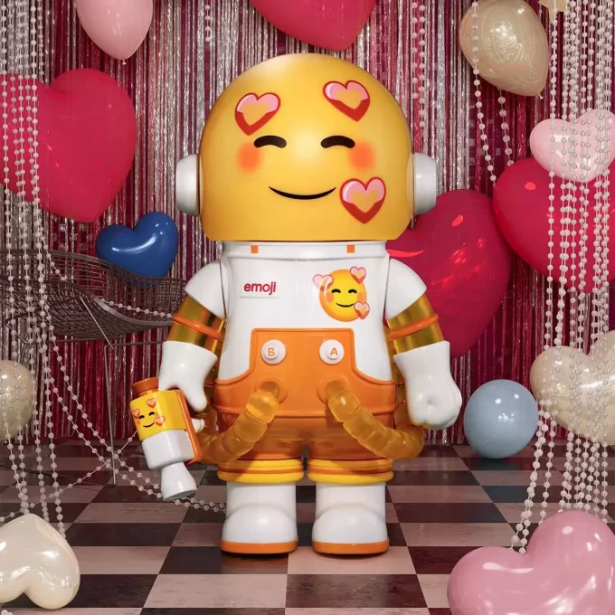 MEGA SPACE MOLLY 100% × Emoji™-serien