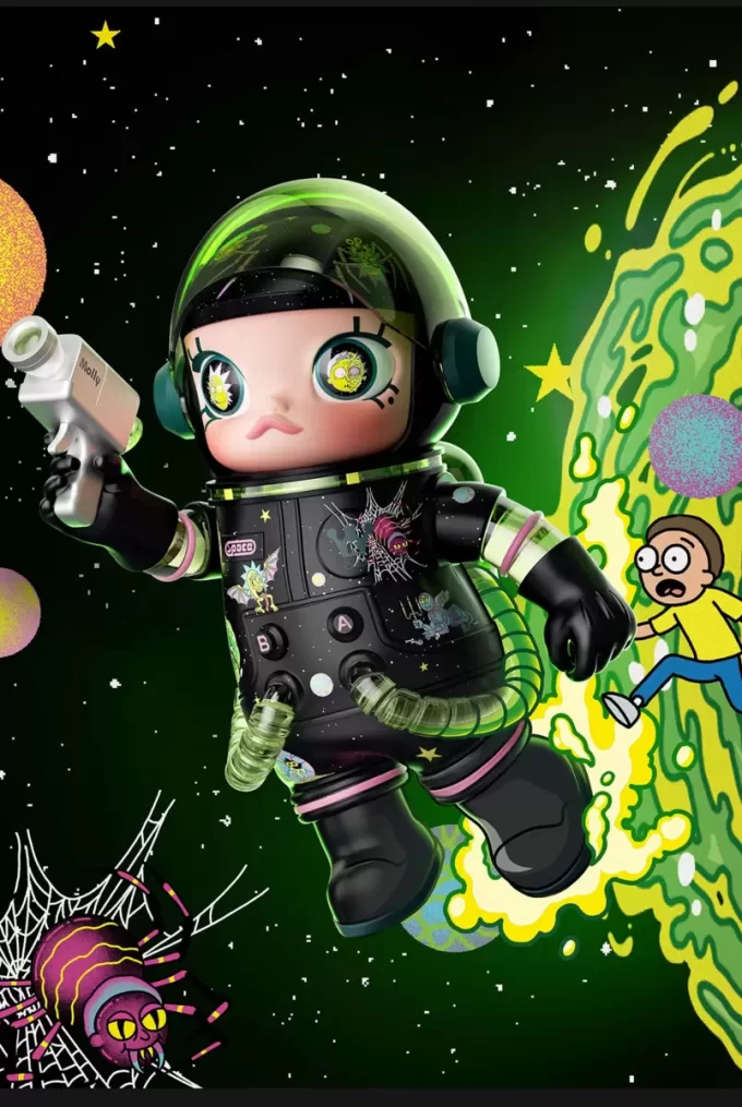MEGA SPACE MOLLY 1000% Rick och Morty MEGA SPACE MOLLY 1000% Rick och Morty