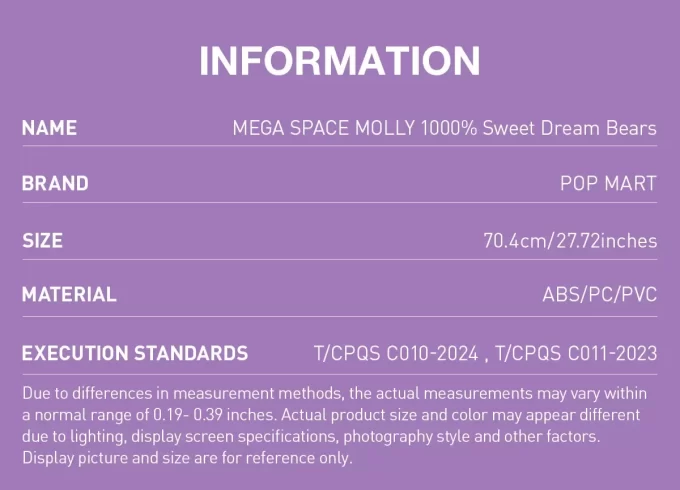 MEGA SPACE MOLLY 1000% Söta Drömbjörnar MEGA SPACE MOLLY 1000% Söta Drömbjörnar