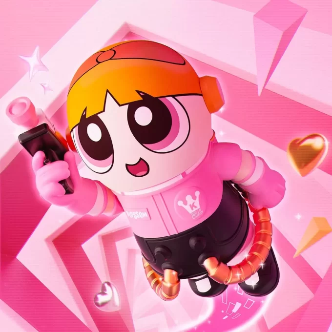 MEGA SPACE MOLLY 400%+100% POWERPUFF-FLICKOR – Blossom MEGA SPACE MOLLY 400%+100% POWERPUFF-FLICKOR – Blossom