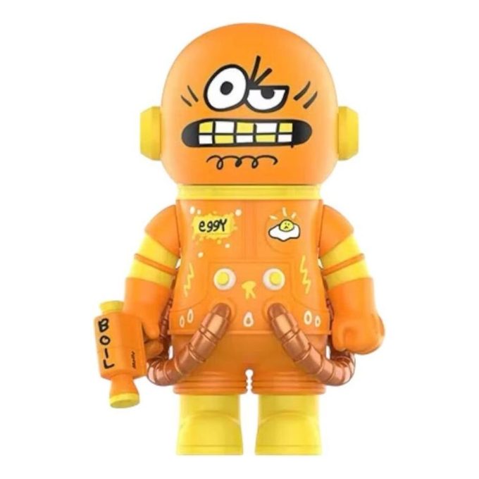 Mega Space Molly 400% Jon Burgerman Rymdkadetter ”Eggy”