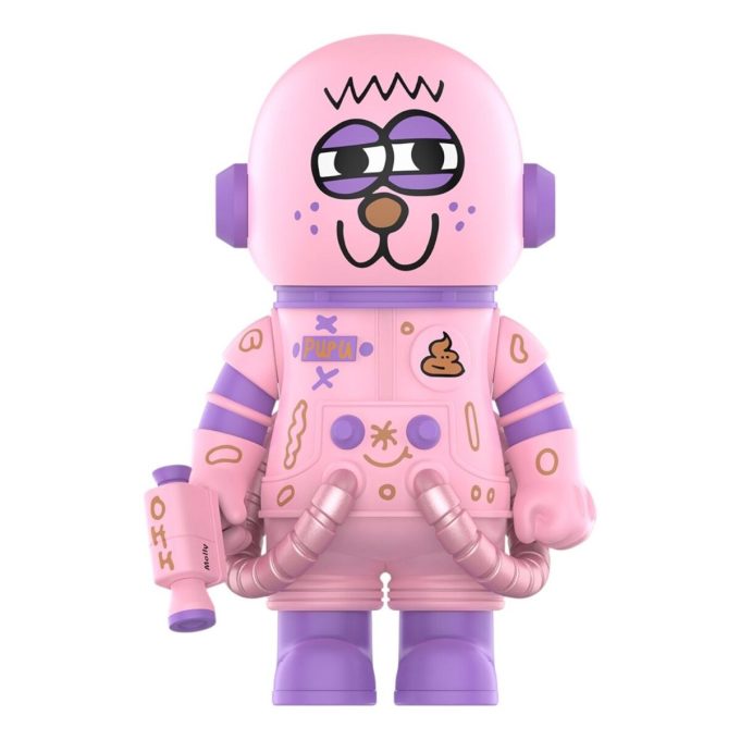 Mega Space Molly 400% Jon Burgerman Rymdkadetter ”Pupu”