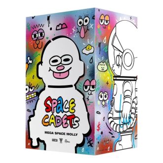 Mega Space Molly 400% Jon Burgerman Space Cadets Förseglade Fodral (1 Blindlåda)