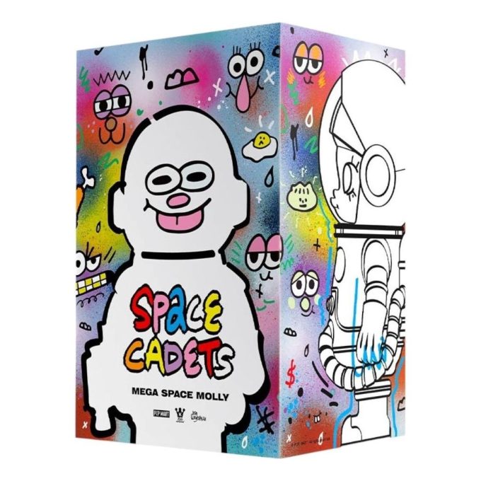 Mega Space Molly 400% Jon Burgerman Space Cadets Förseglade Fodral (1 Blindlåda)