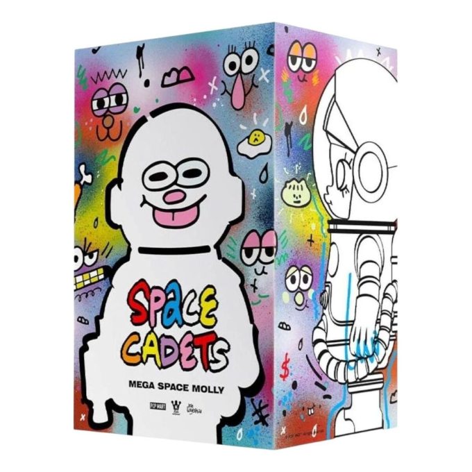 Mega Space Molly 400% Jon Burgerman Space Cadets Förseglade Fodral (1 Blindlåda)