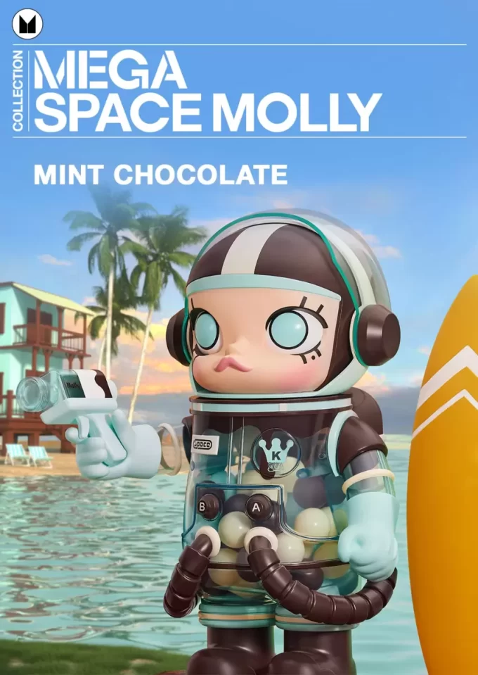 MEGA SPACE MOLLY 400% Mintchoklad