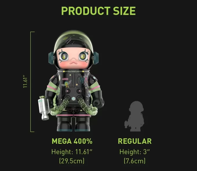 MEGA SPACE MOLLY 400% Rick och Morty MEGA SPACE MOLLY 400% Rick och Morty