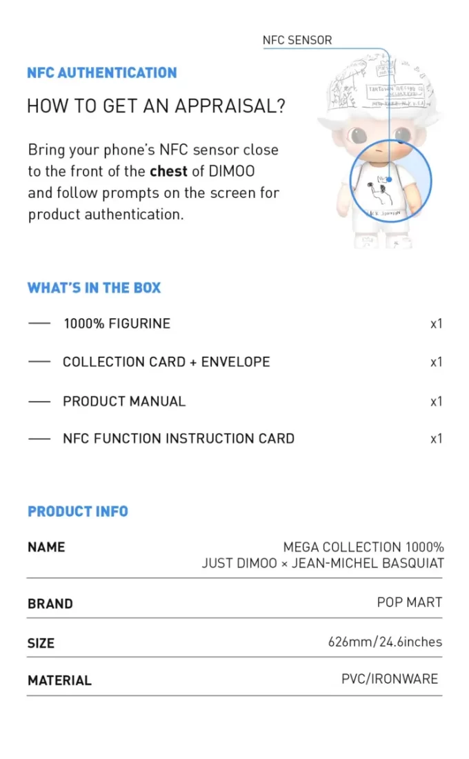 MEGAKOLLEKTION 1000% JUST DIMOO × Jean-Michel Basquiat MEGAKOLLEKTION 1000% JUST DIMOO × Jean-Michel Basquiat