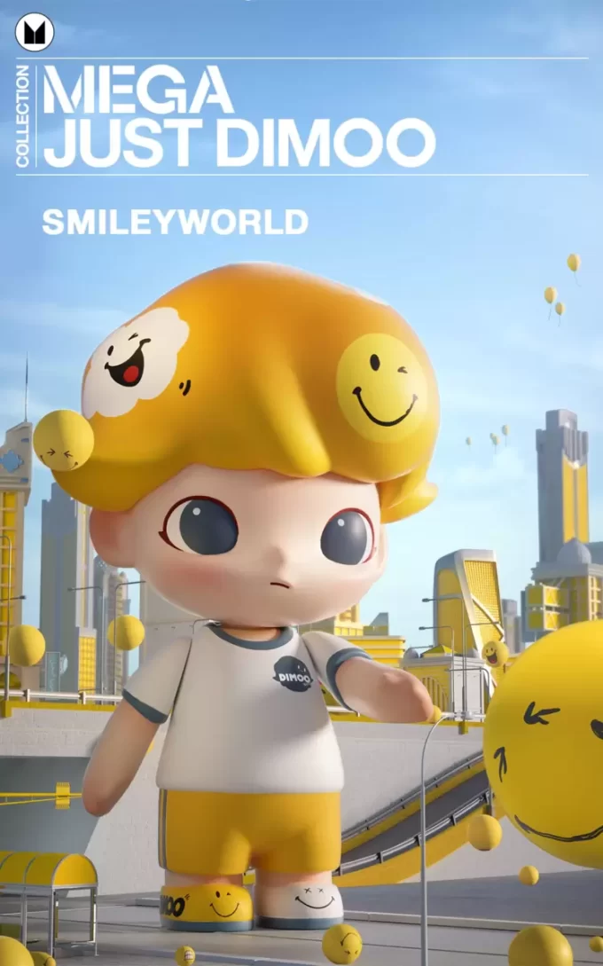 MEGAKOLLEKTION 1000% JUST DIMOO × SmileyWorld MEGAKOLLEKTION 1000% JUST DIMOO × SmileyWorld