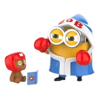Minions Godnattsagor av Bob och Tim Figures ”Boxningsgrunderna”