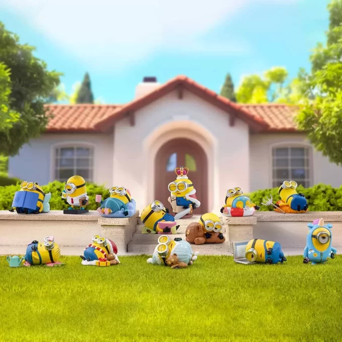 Minions Lazy Every Day-seriens figurer Minions Lazy Every Day-seriens figurer