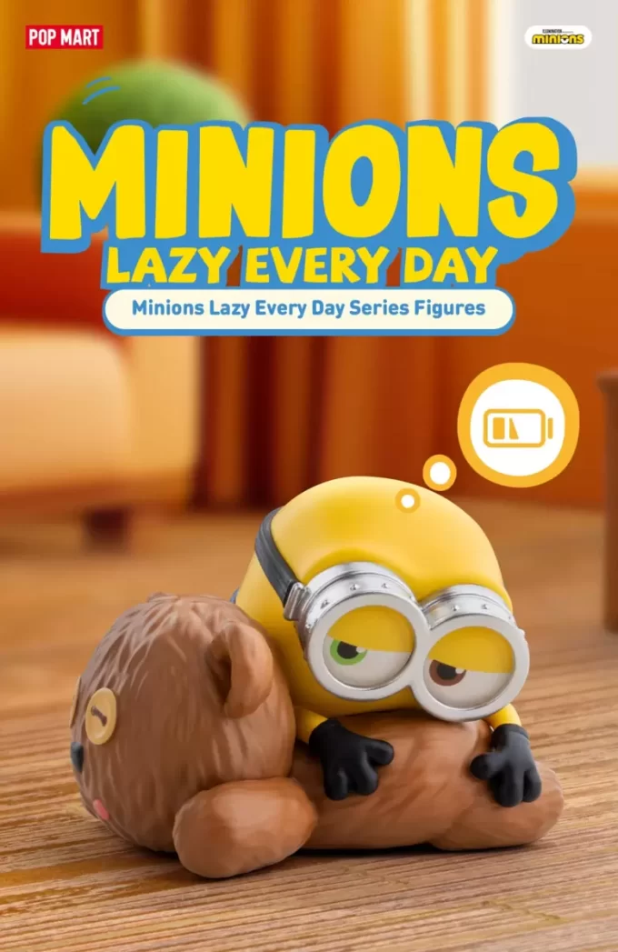Minions Lazy Every Day-seriens figurer Minions Lazy Every Day-seriens figurer