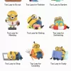 Minions Lazy Every Day-seriens figurer Minions Lazy Every Day-seriens figurer