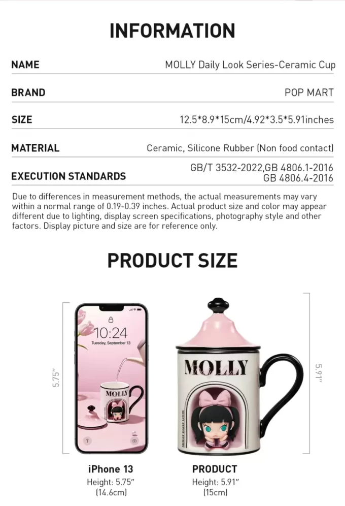 MOLLY Daily Look-serien – Keramisk kopp