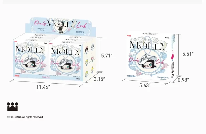 MOLLY Daily Look-serien – Korthållare-hänge Blindlåda MOLLY Daily Look-serien – Korthållare-hänge Blindlåda