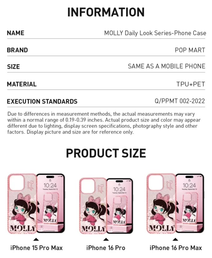MOLLY Daily Look-serien – Mobilskal