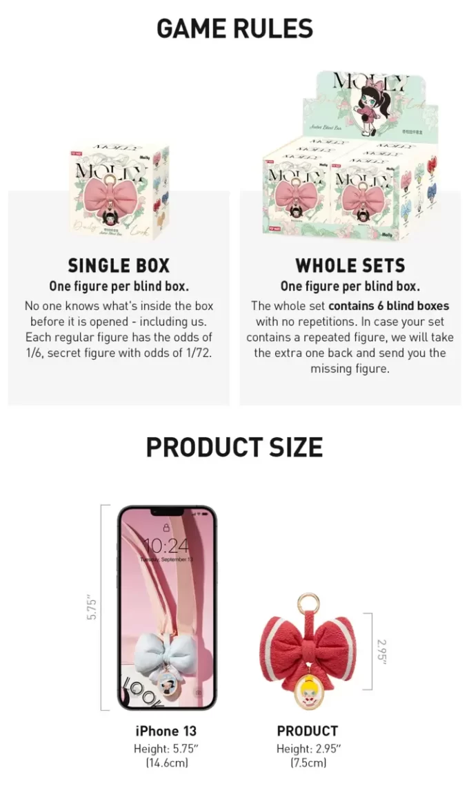 MOLLY Daily Look-serien – Påse med blinda förpackningar MOLLY Daily Look-serien – Påse med blinda förpackningar