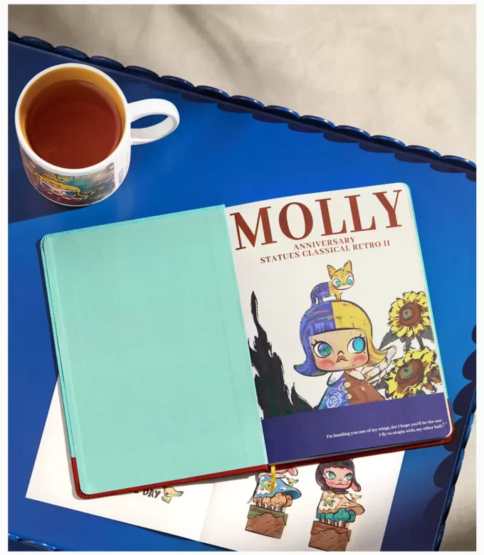 MOLLY Jubileumsstatyer Klassisk Retro 2-serien – Anteckningsbok