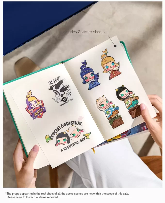 MOLLY Jubileumsstatyer Klassisk Retro 2-serien – Anteckningsbok