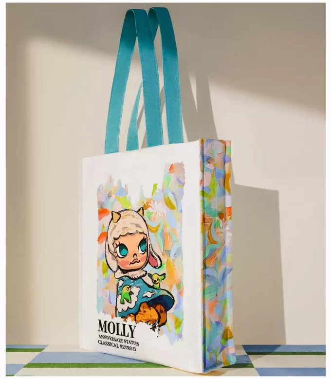 MOLLY Jubileumsstatyer Klassisk Retro 2-serien – Canvasväska