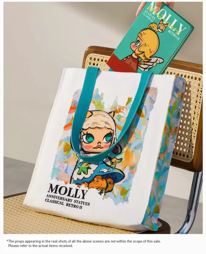 MOLLY Jubileumsstatyer Klassisk Retro 2-serien – Canvasväska