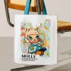MOLLY Jubileumsstatyer Klassisk Retro 2-serien – Canvasväska