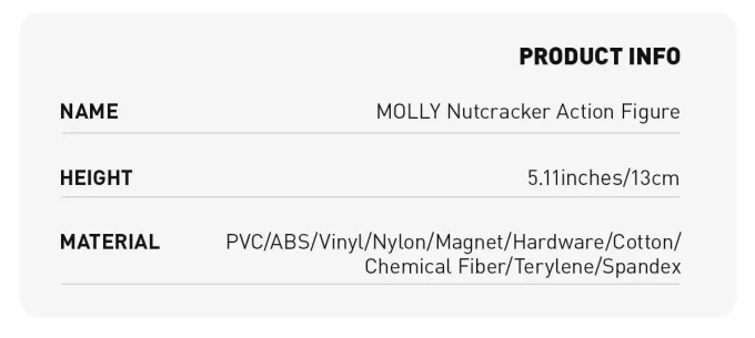 MOLLY Nötknäpparen actionfigur