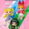 MOLLY × Powerpuffpinglorna-serien actionfigur